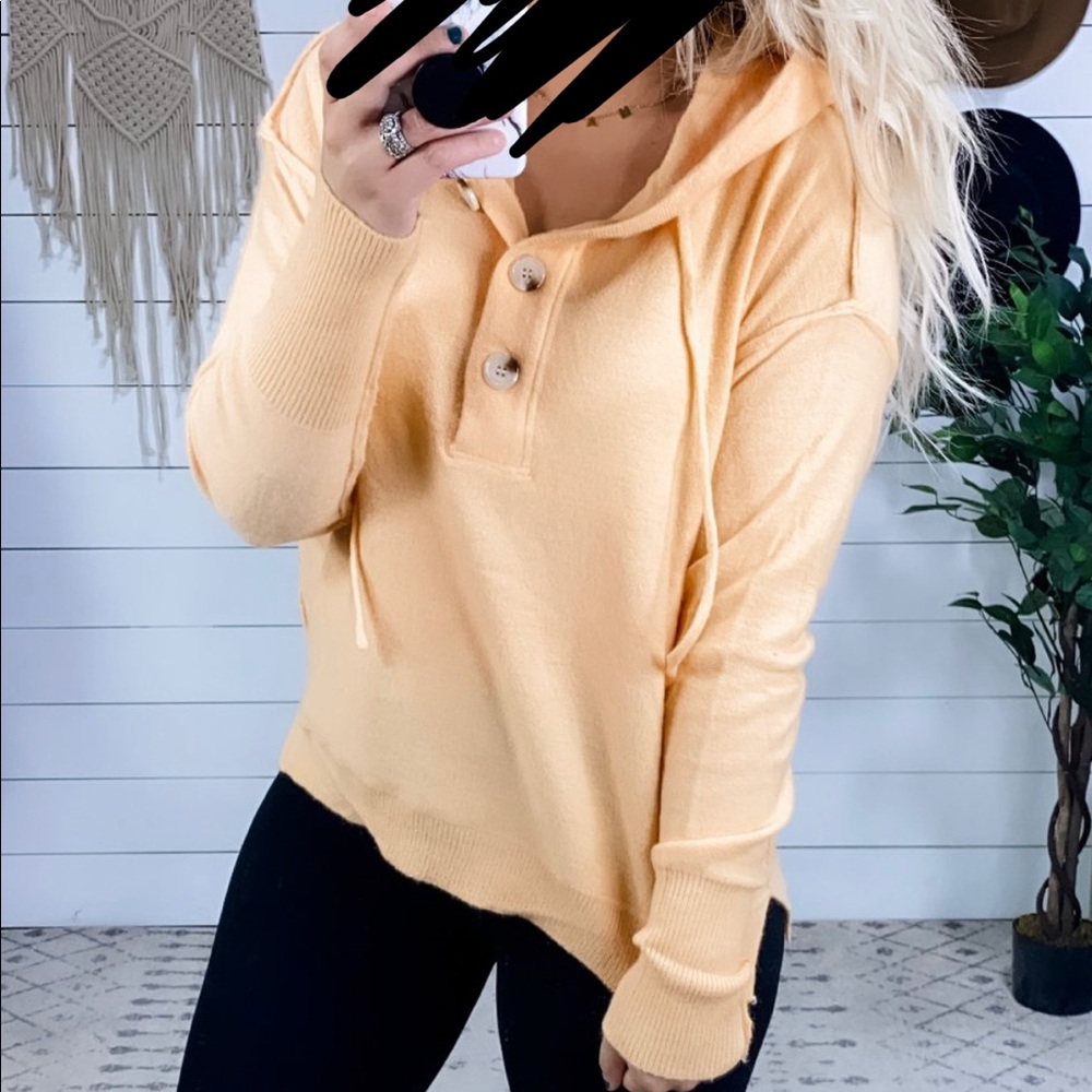 Peach Soft Hoddie